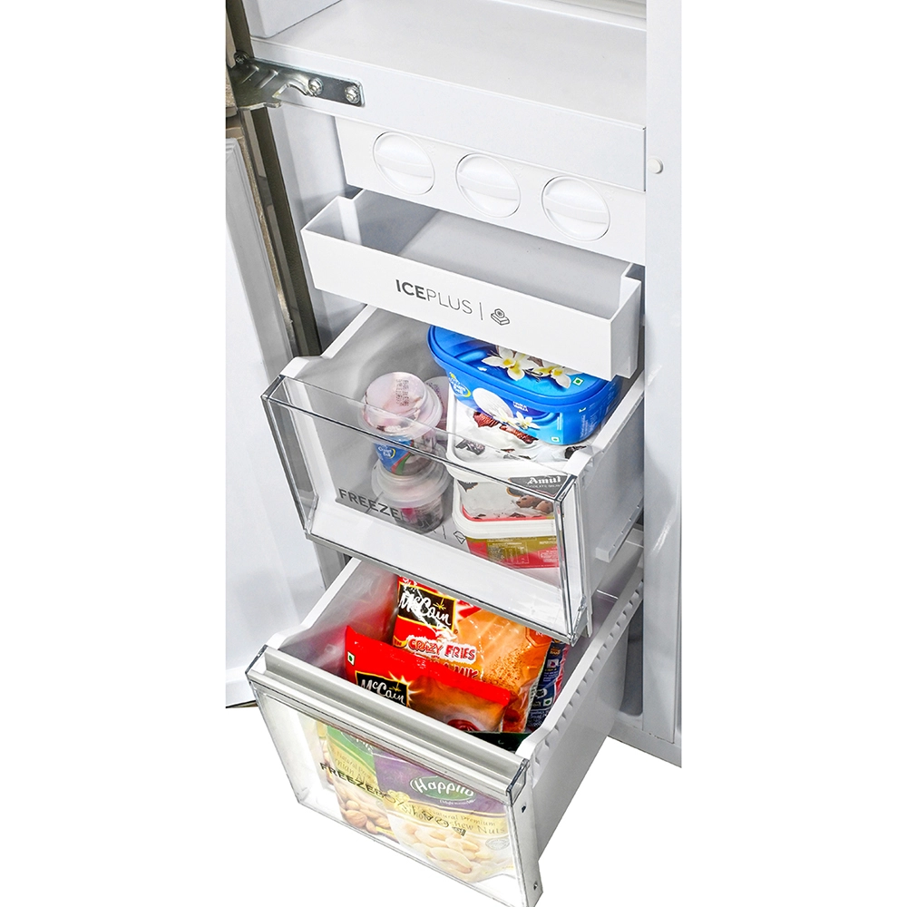 Haier  598 L 3 Door   convertible Side by Side  Refrigerator, Expert Inverter Technology , HRT-683GK